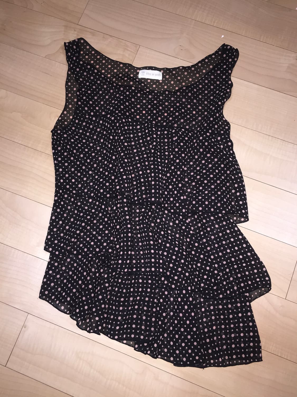 빈티지 프릴언발슬리브리스 상품이미지1