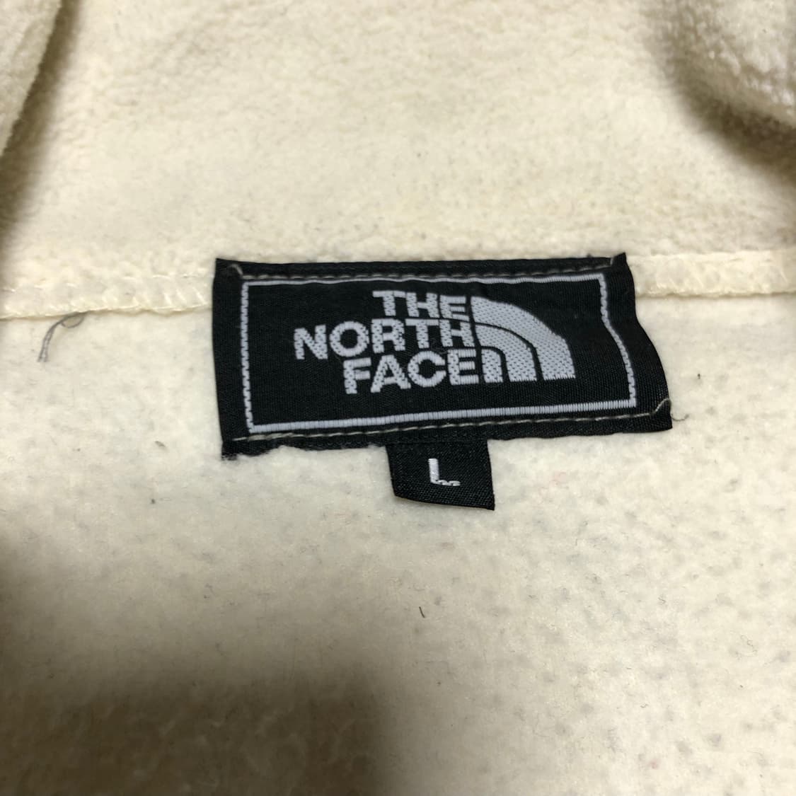 노스페이스 플리스 자켓 아이보리 상품이미지4