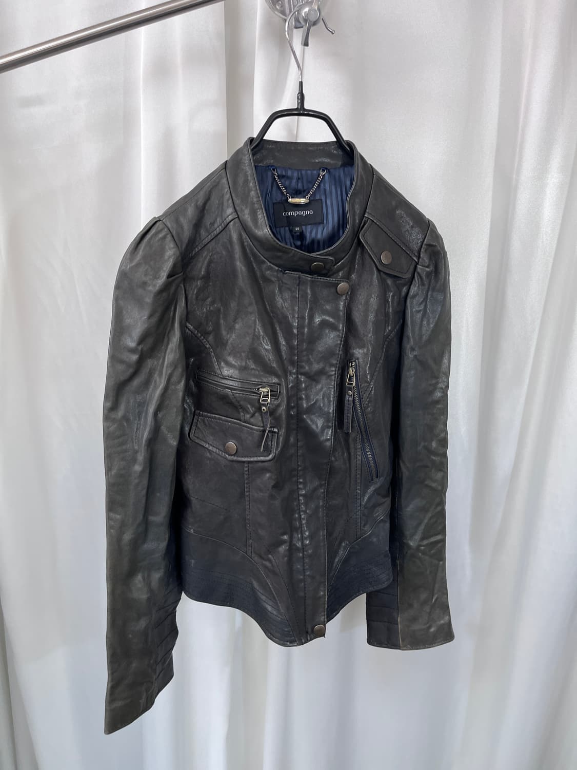 COMPAGNA leather jacket  상품이미지5