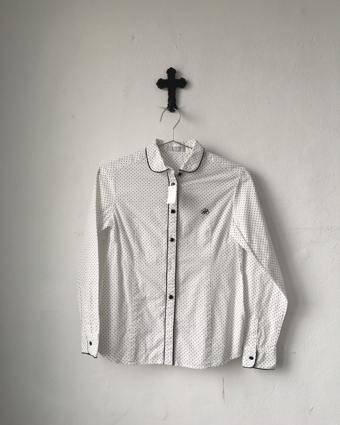 Dot pattern blouse 상품이미지2
