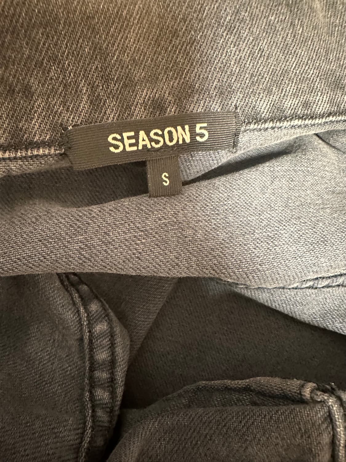 이지 시즌 5 데님 자켓 잉크 상품이미지3