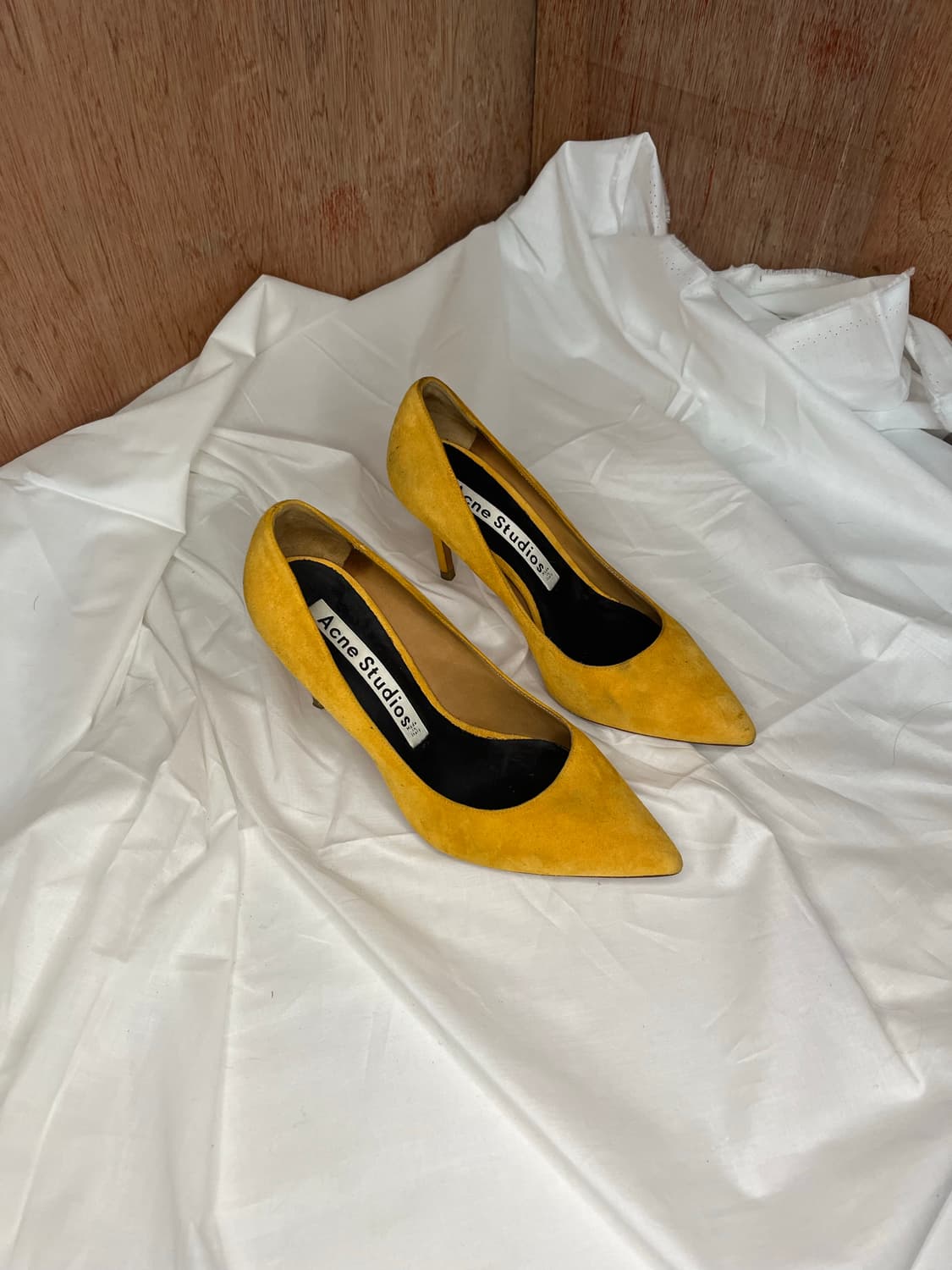 아크네 스튜디오 스웨이드 하이힐 상품이미지2