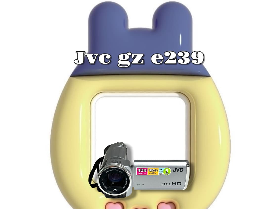 ✔️S급/ 영상만/ jvc e239 빈티지 캠코더 상품이미지1