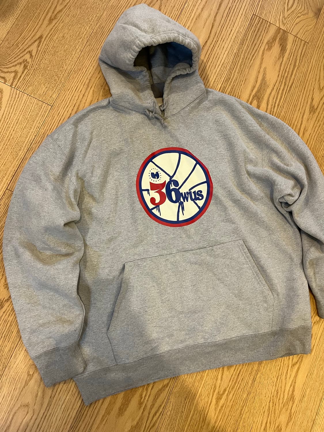 빈티지 00s 우탱클랜 76ers 후드 상품이미지1