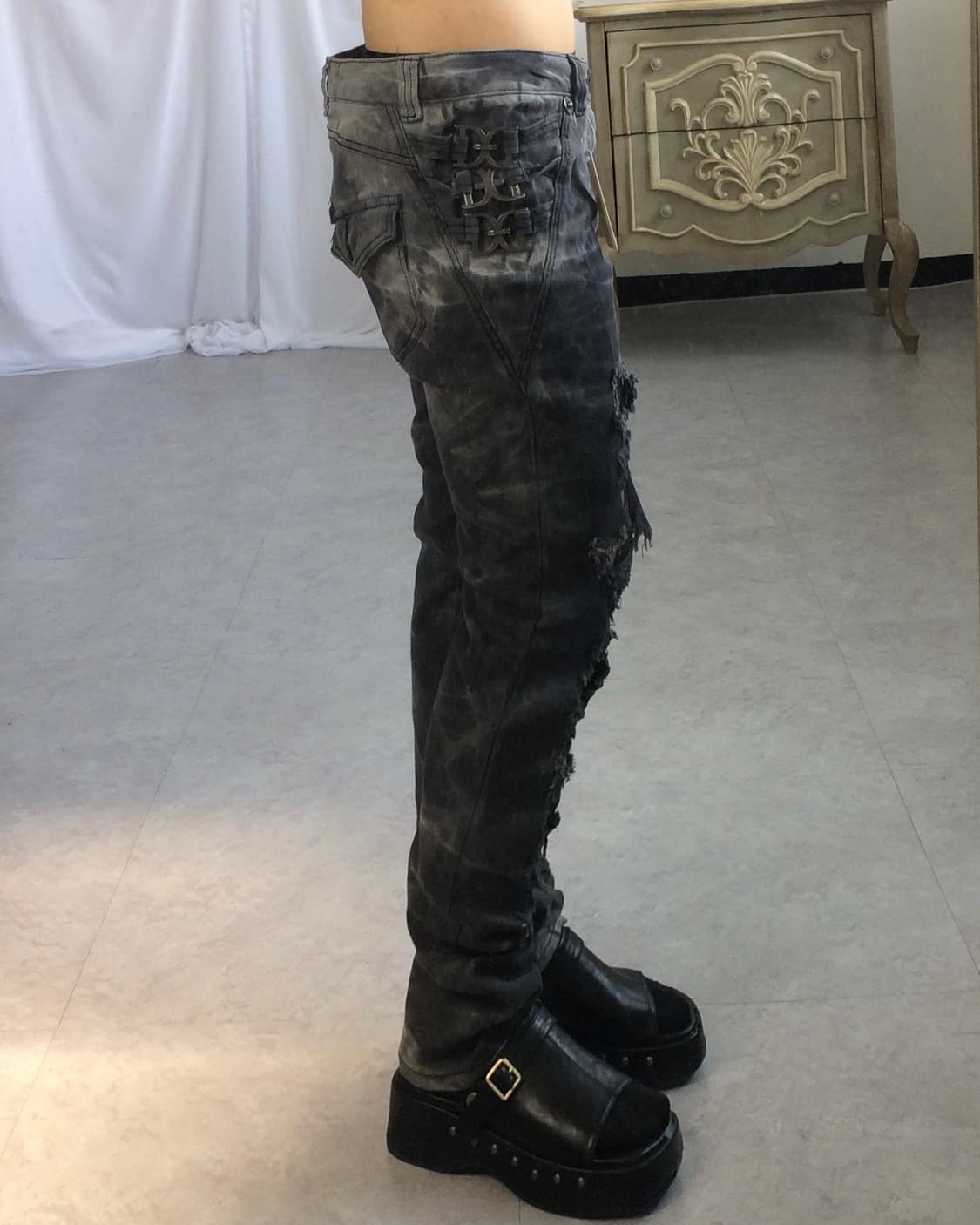 Damage washing pants 상품이미지10
