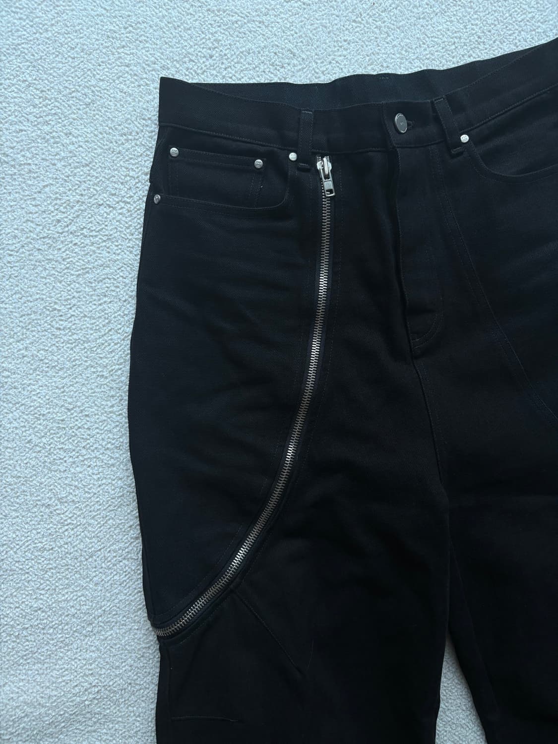 [1] Far From What black denim pants 상품이미지3
