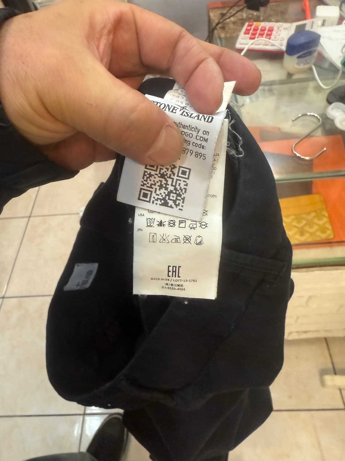 32 정품 스톤아일랜드 코튼 카고 반바지 팝니다 상품이미지7