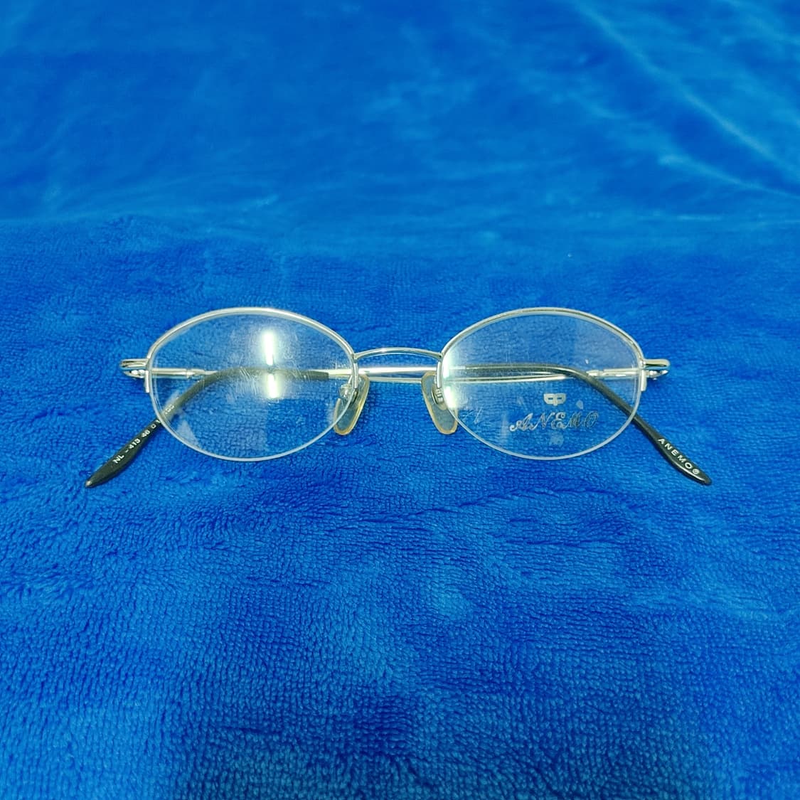 실버 반무테 빈티지안경 상품이미지2