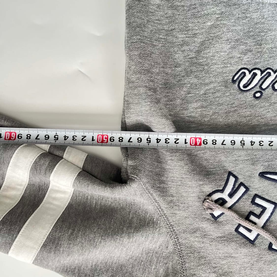 홀리스터 y2k 올드스쿨 그레이 스웻 후드집업 희귀져지(S) 상품이미지6