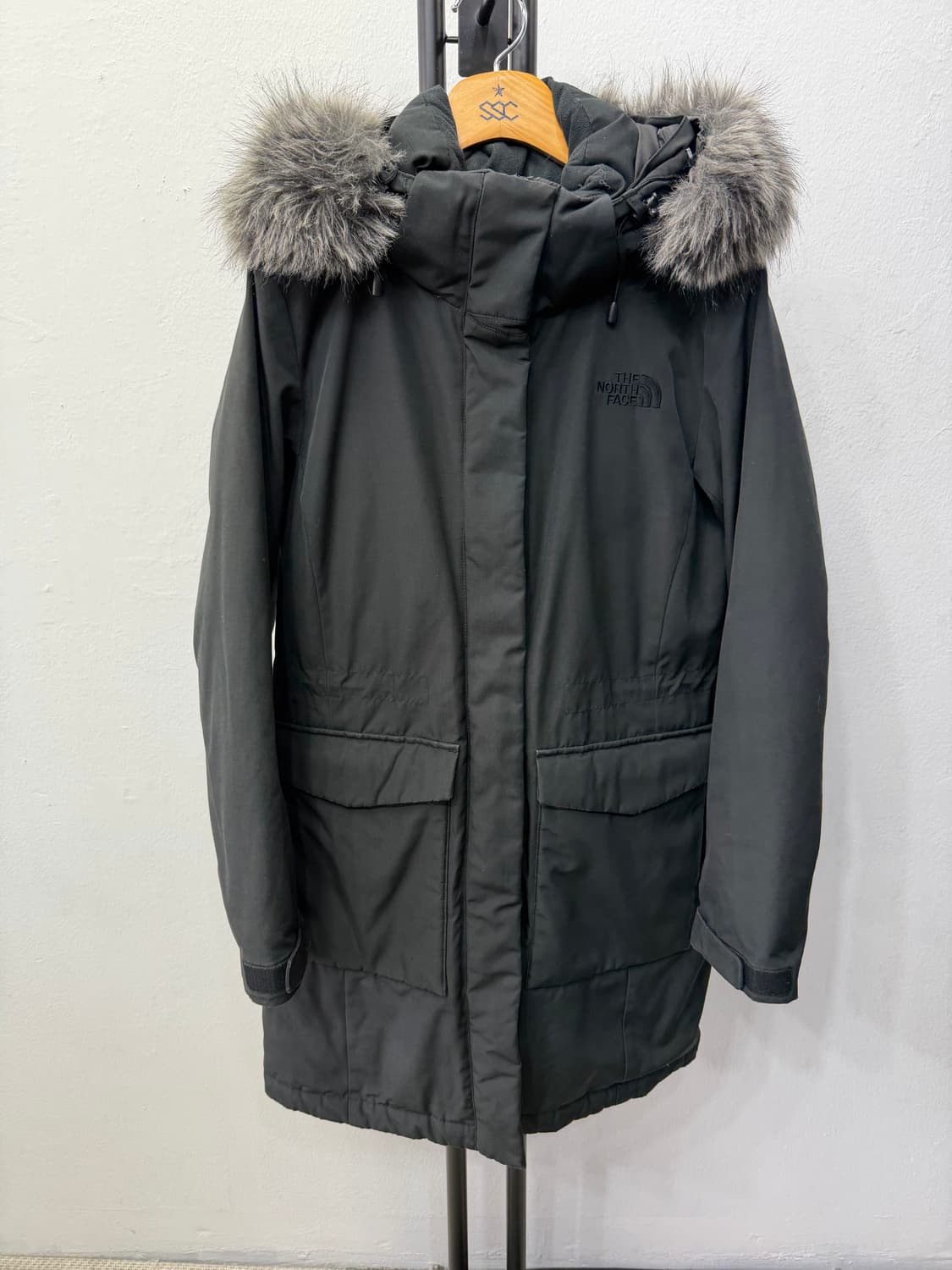 정품) 노스페이스 여성 화이트라벨 롱패딩 S 상품이미지1