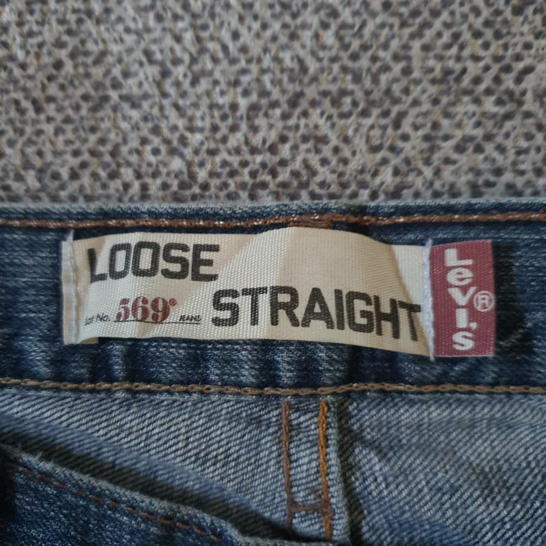 리바이스 569 빈티지  데님 팬츠 No.28 상품이미지4