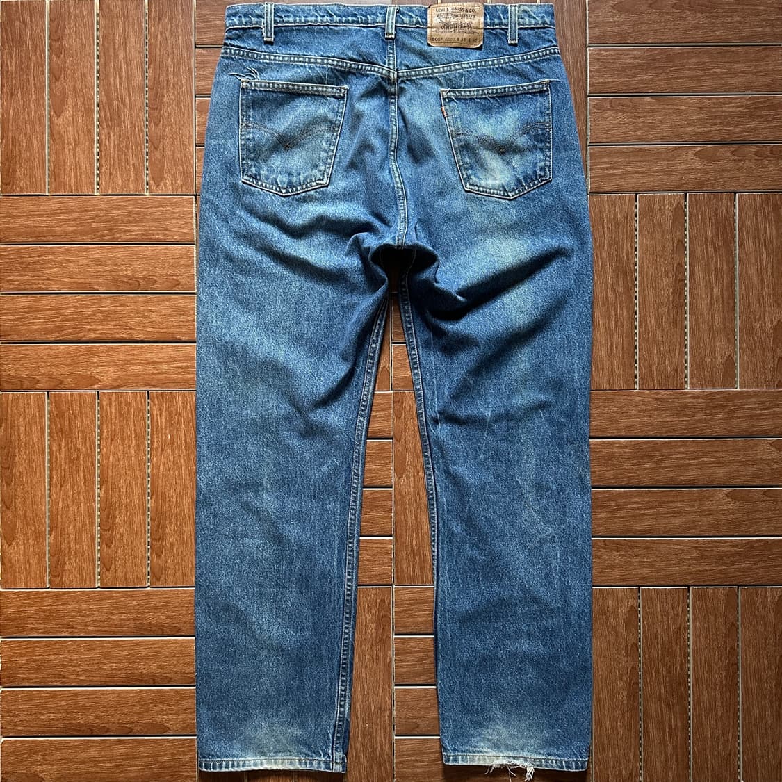 90’s Levi’s 505 orange tab denim pants 상품이미지2