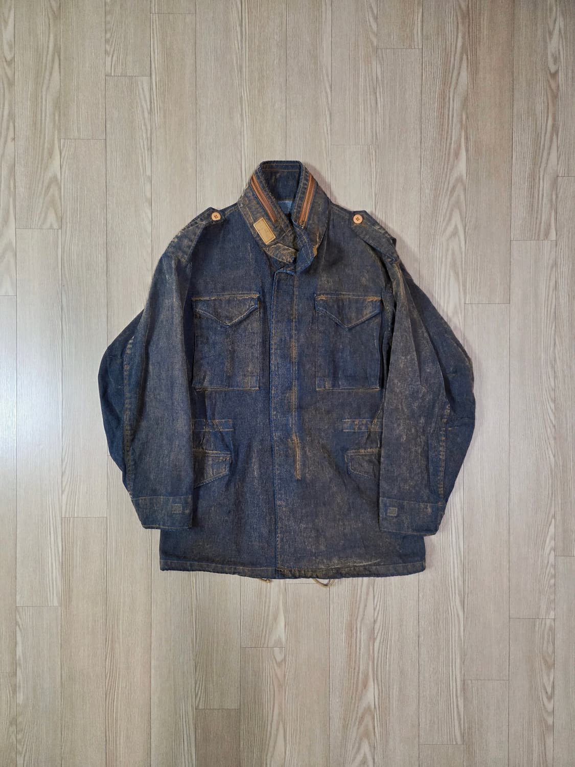 U.S NAVAL 러기드 워싱 필드 재킷 상품이미지3