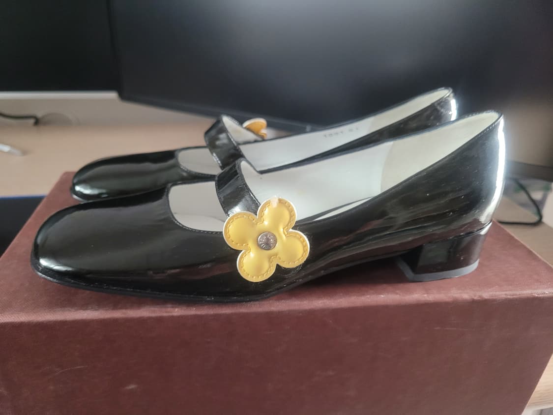 louis vuitton 루이비통 메리제인 꽃무늬 구두 슈즈 36 상품이미지3