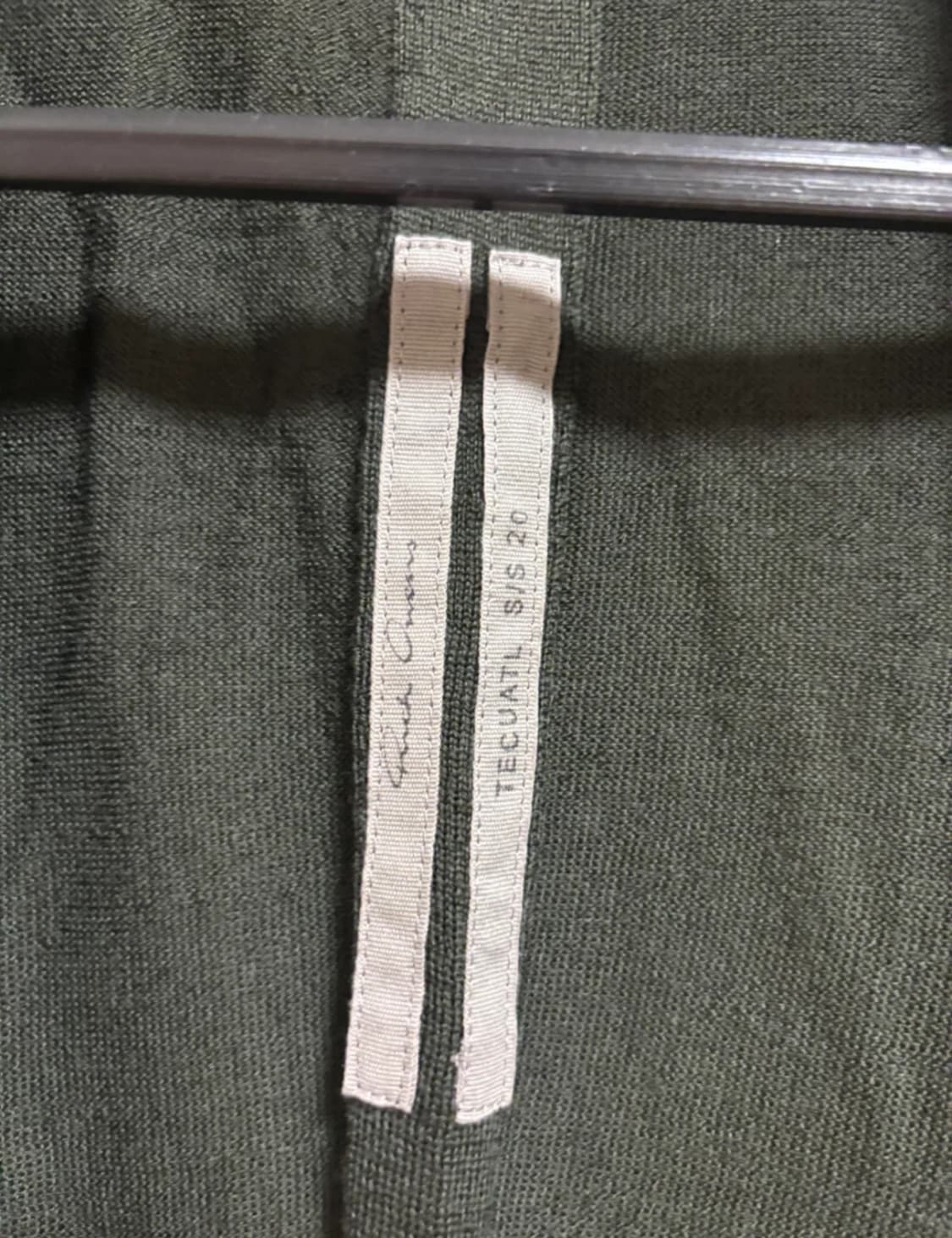 릭오웬스 롱 가디건  상품이미지2