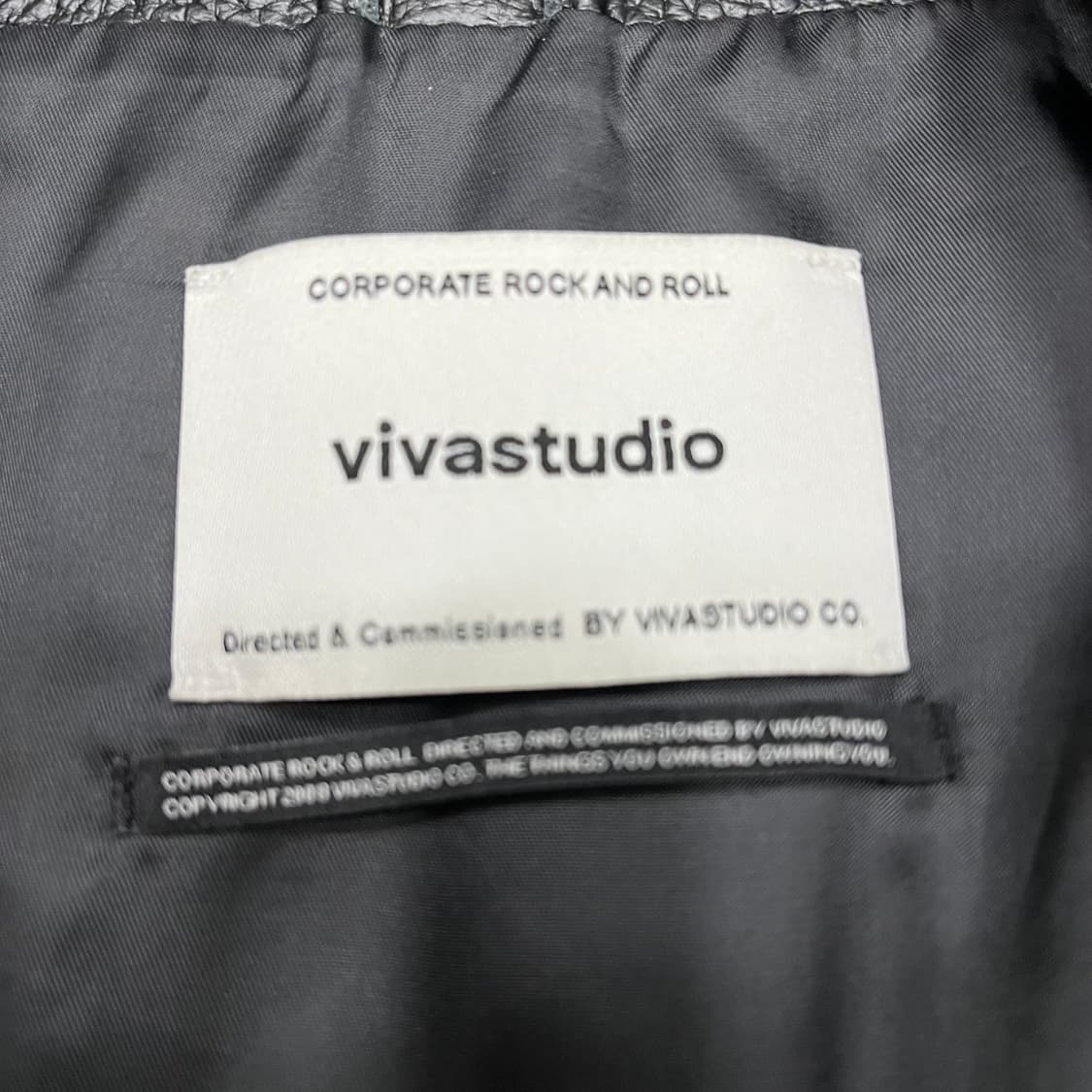 비바스튜디오 소가죽 라이더자켓 상품이미지6