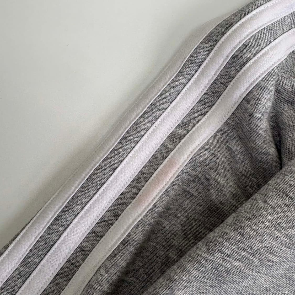 아디다스 신형 그레이 삼선 걸즈 스웻 후드집업 희귀져지 상품이미지7