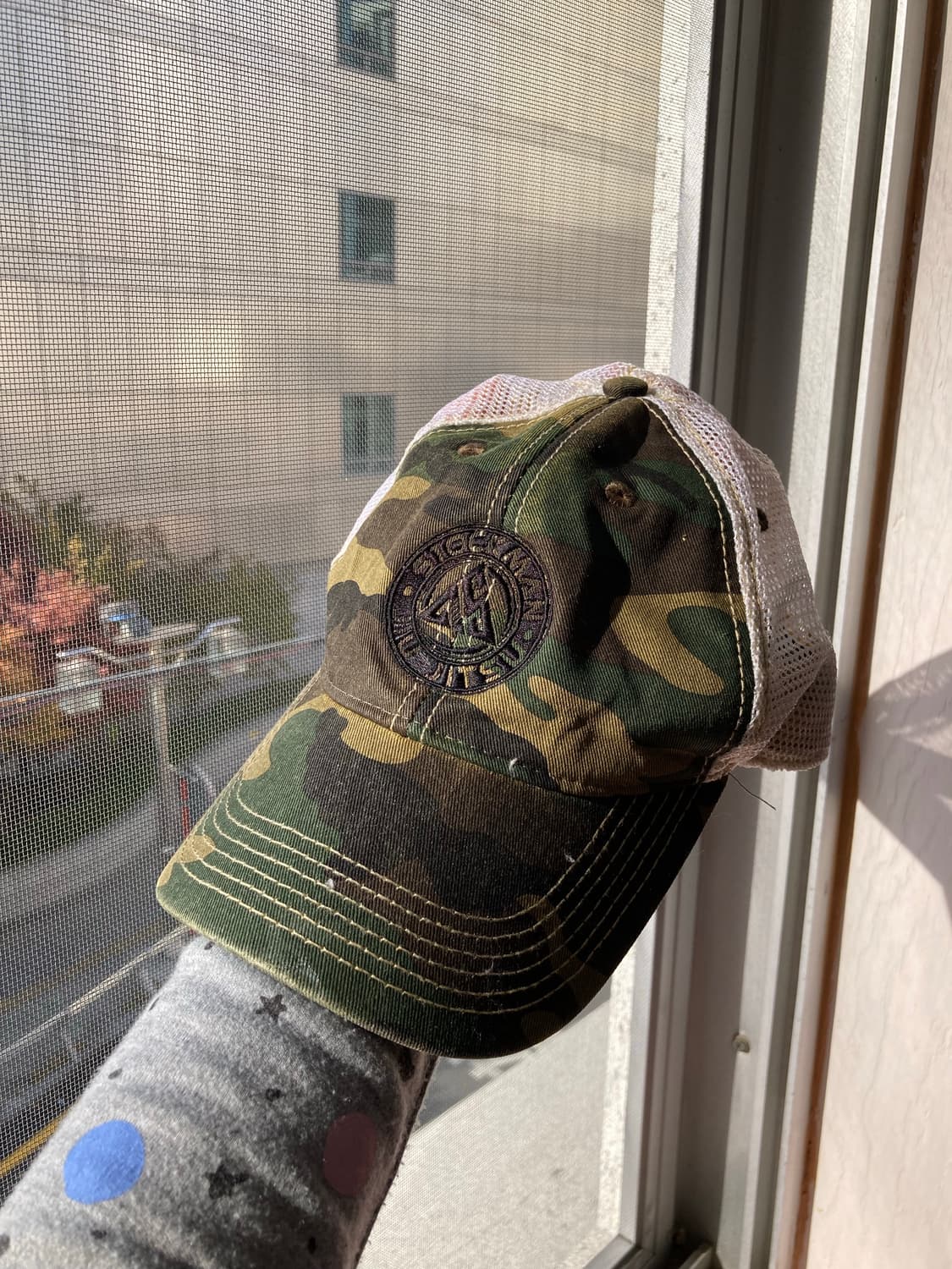 밀리터리 메쉬 볼캡 상품이미지1