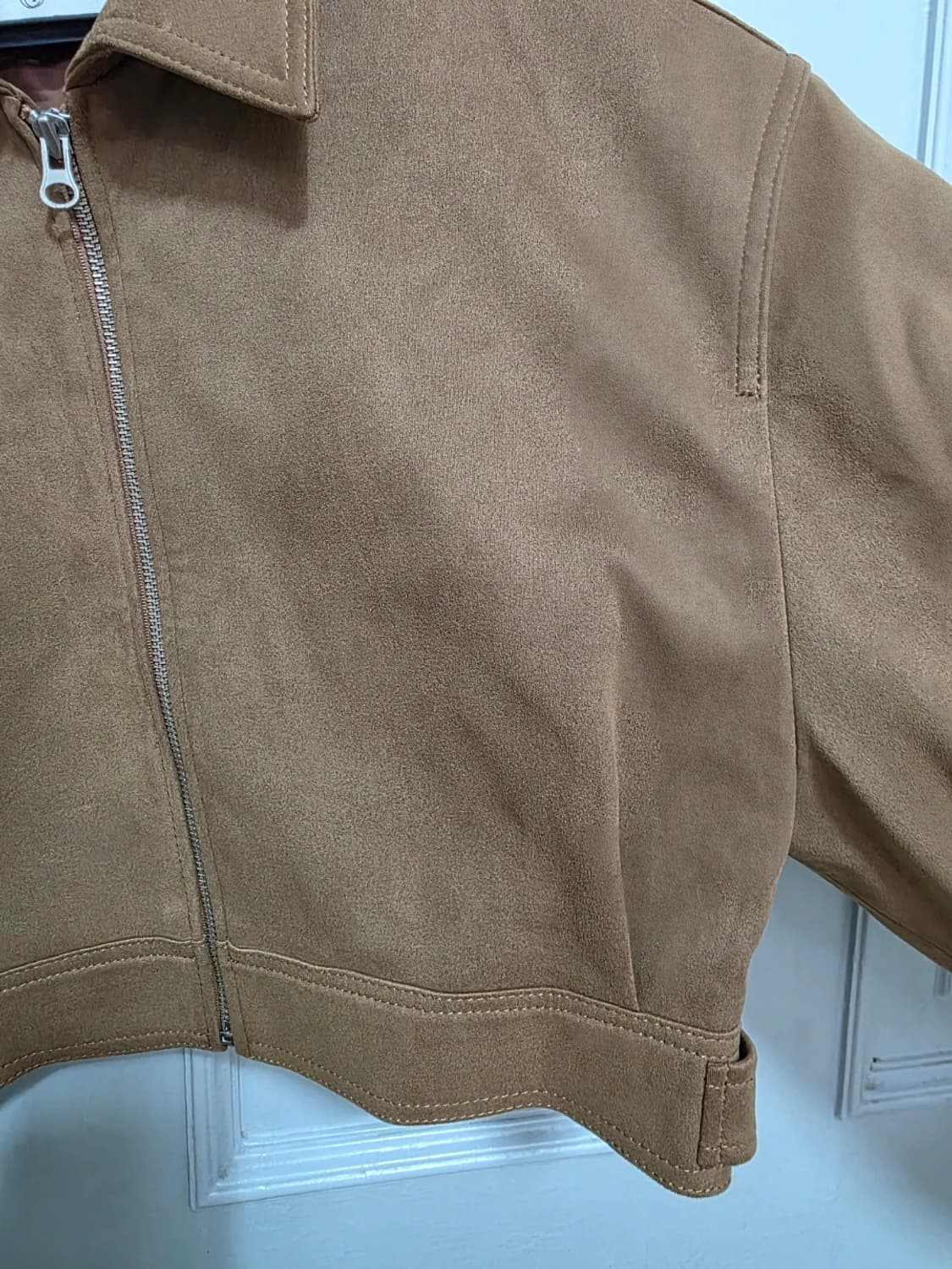 런던플랏 스웨이드 크롭 자켓 상품이미지6