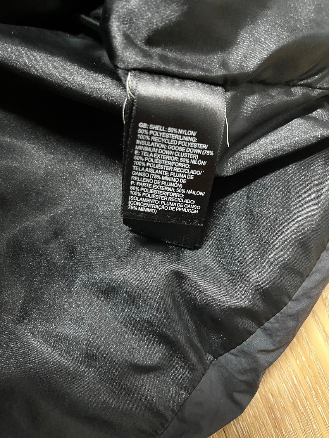 노스페이스 550 구스다운 롱패딩 상품이미지9