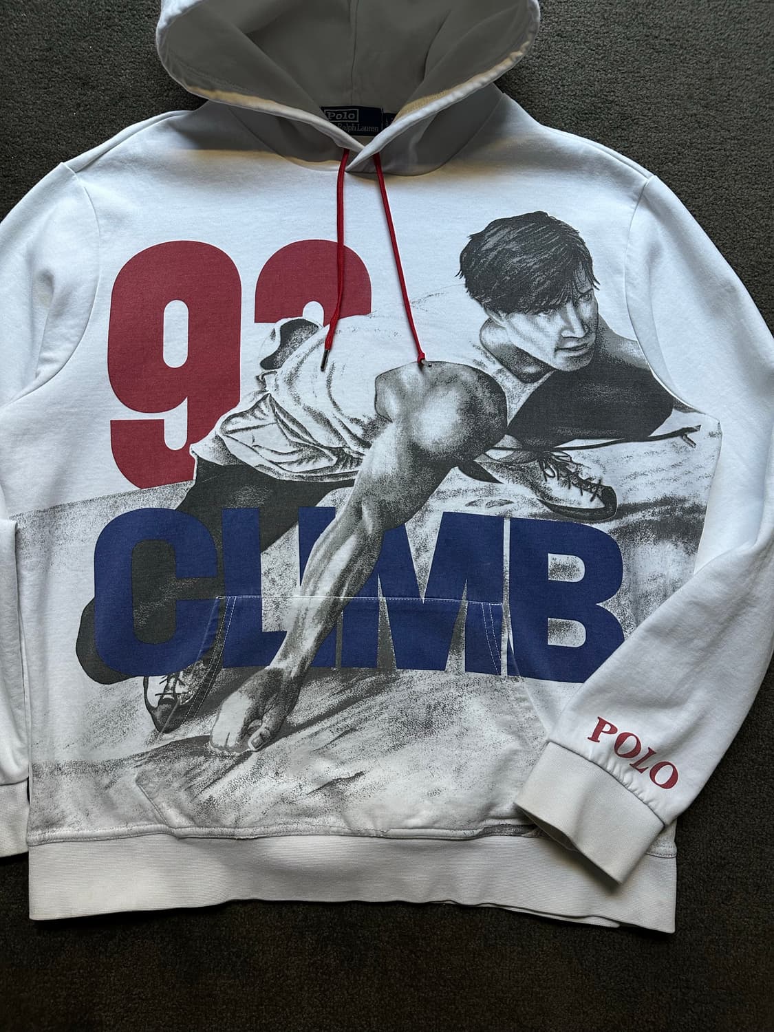 폴로 랄프로렌 92 클라임 후드티 L 상품이미지2