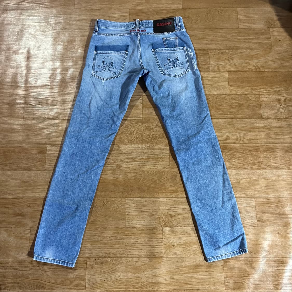 [32] 필립플레인 스컬 연청 디스진 상품이미지2