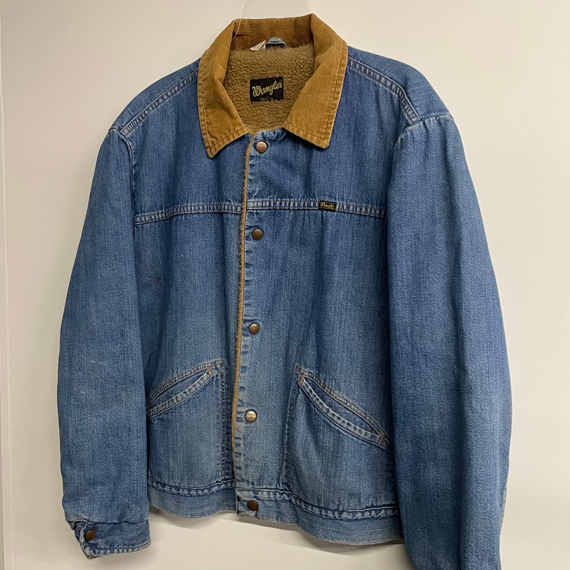 90s 랭글러 쉐르파 데님 웨스턴자켓 상품이미지3