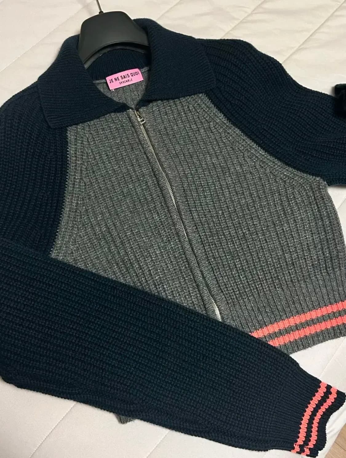 주느세콰 앙상블 니트가디건 상품이미지1