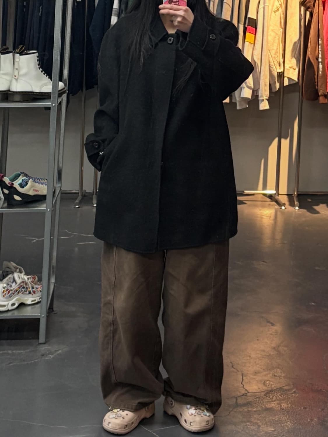 자방 미니멀 싱글 코트 A3414 상품이미지1