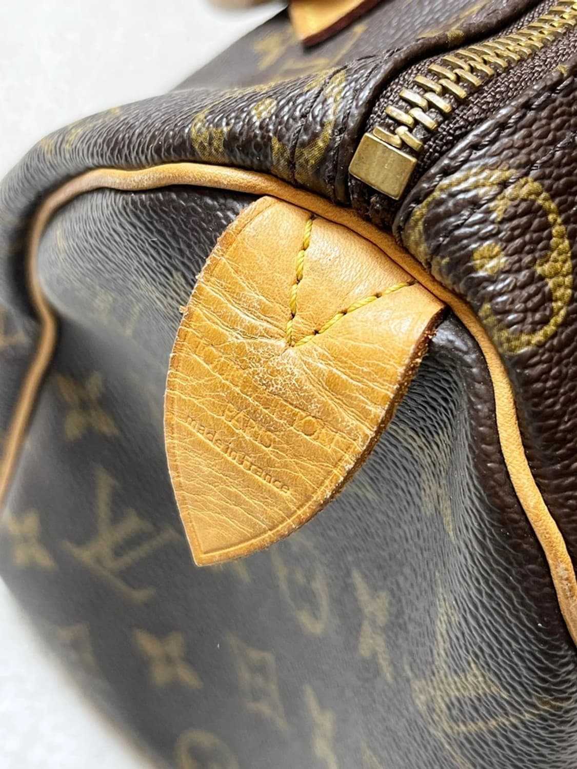 루이비통 Louis Vuitton 모노그램 스피디 25 핸드백 Q1301 상품이미지7