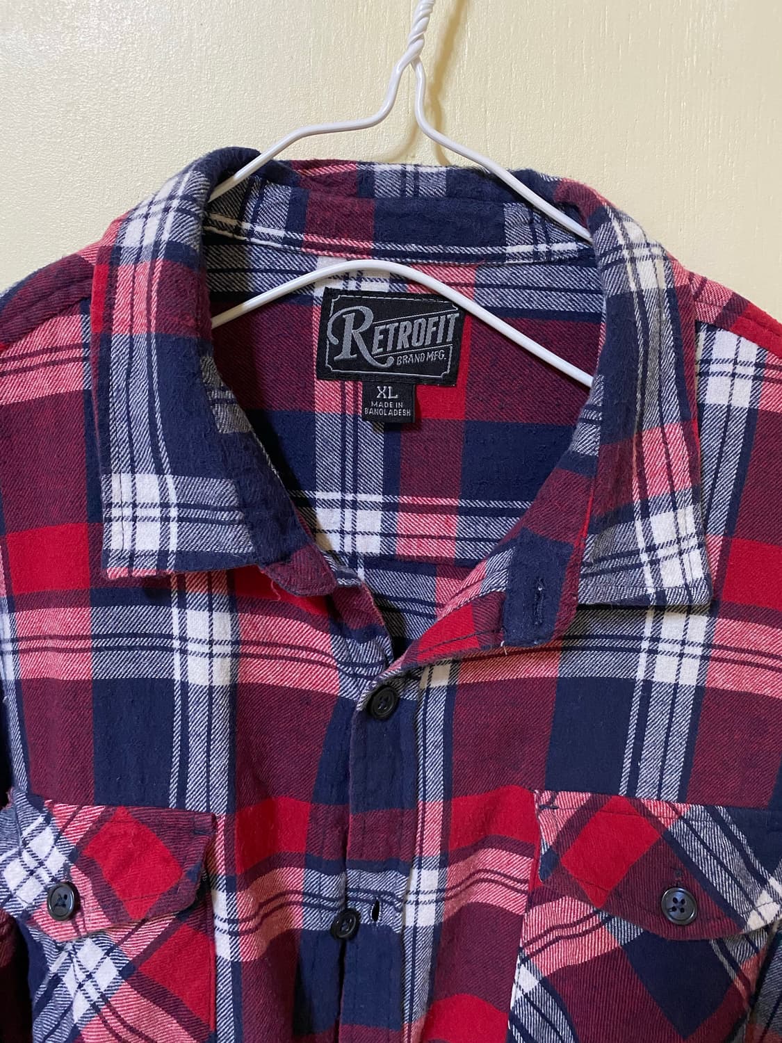 빈티지 플라넬 셔츠 상품이미지2