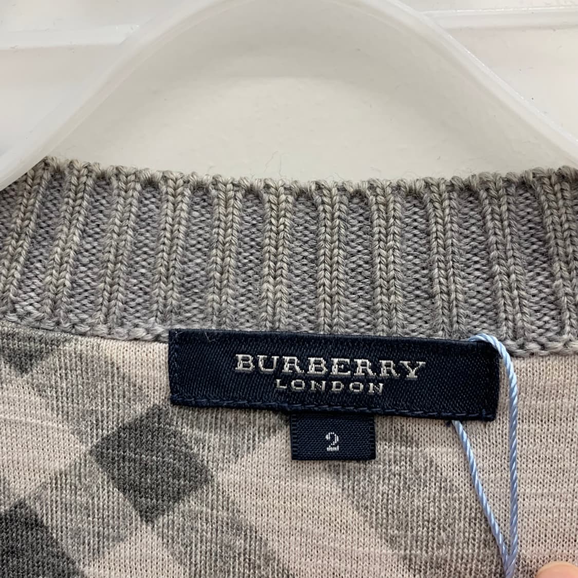 버버리 니트 가디건   상품이미지5