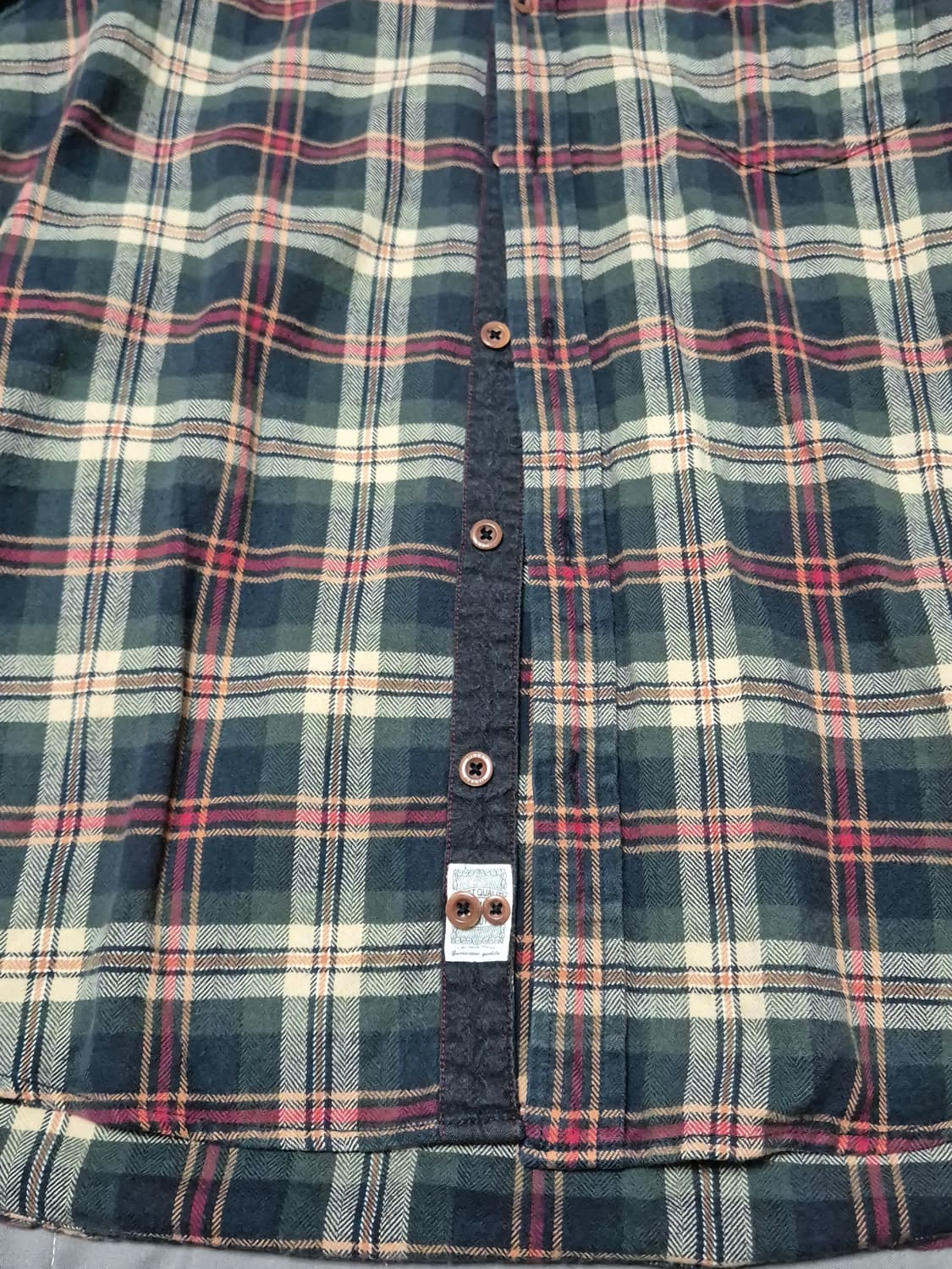 올젠 체크셔츠 상품이미지7