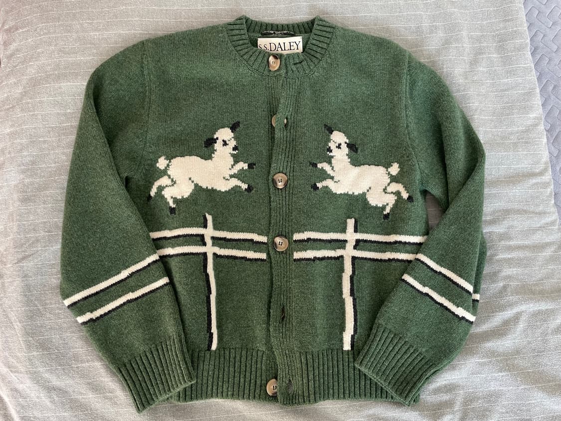 S.S. Daley Cyril Wool Lamb Cardigan 상품이미지1