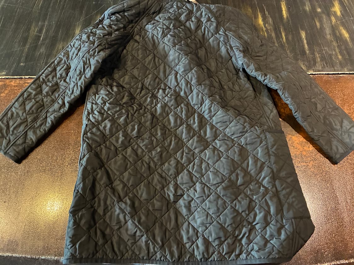 M) 버버리 타이팅 퀄팅 코트 블랙 상품이미지9