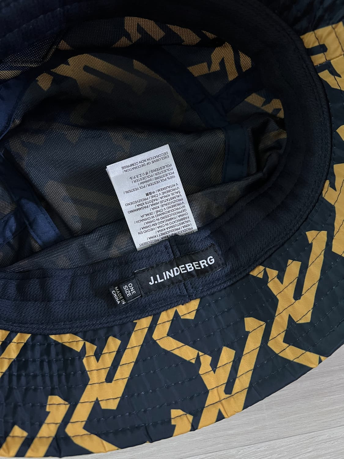  J.LINDEBERG 모노그램 버킷햇  상품이미지4