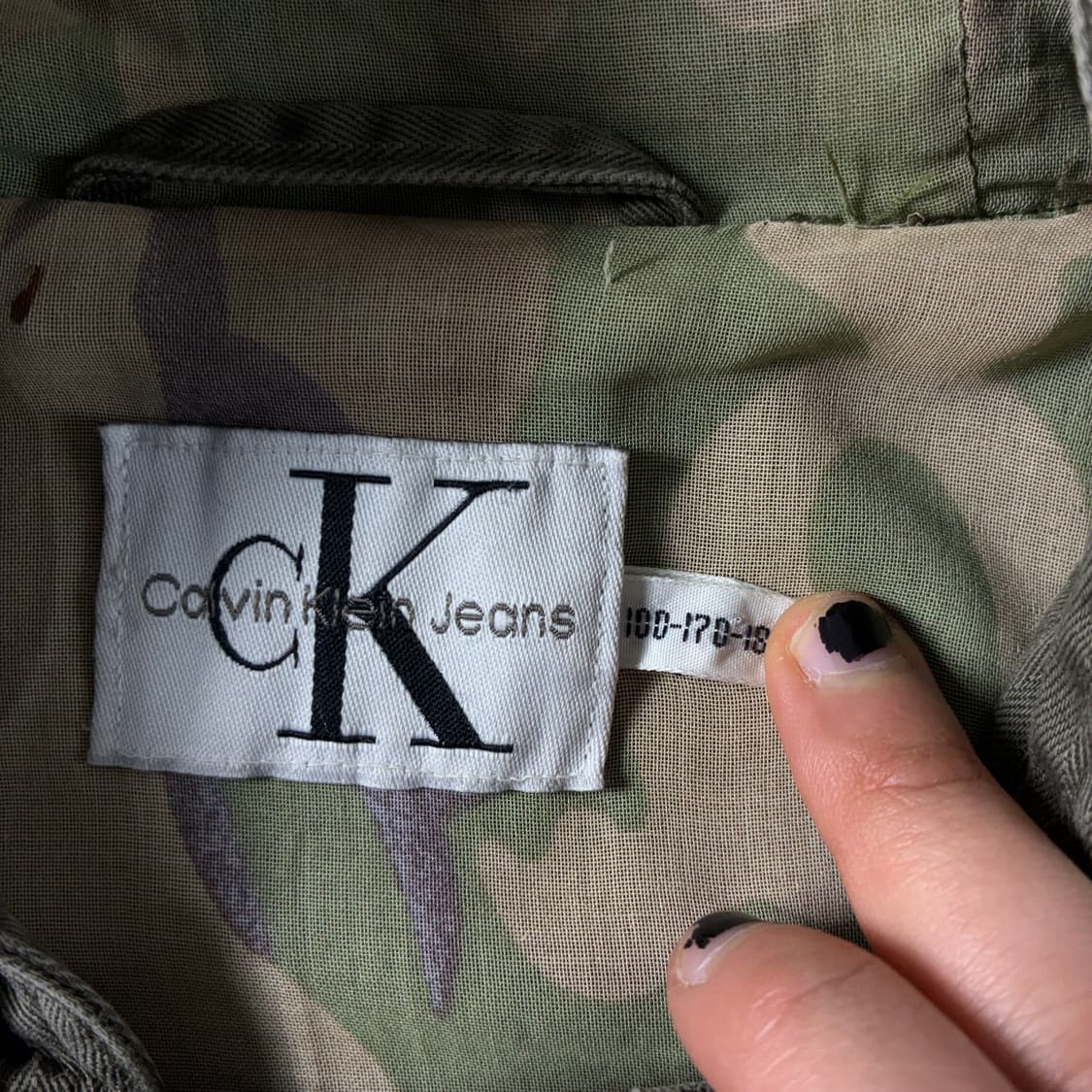 Calvin klein   캘빈 클라인 밀리터리 후드 자켓  상품이미지7