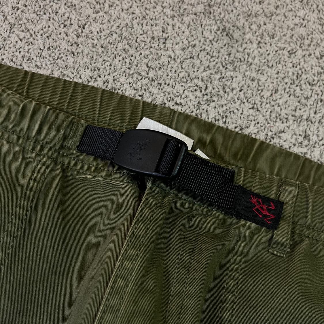 그라미치 벨티드 코튼팬츠 상품이미지2