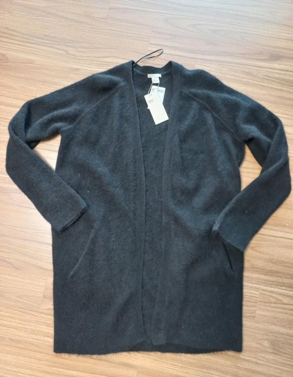 새제품 H&M 블랙 가디건 상품이미지5