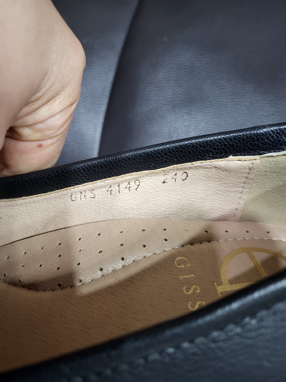 지쎄 천연 양가죽 수제화 로퍼(새상품) 상품이미지7