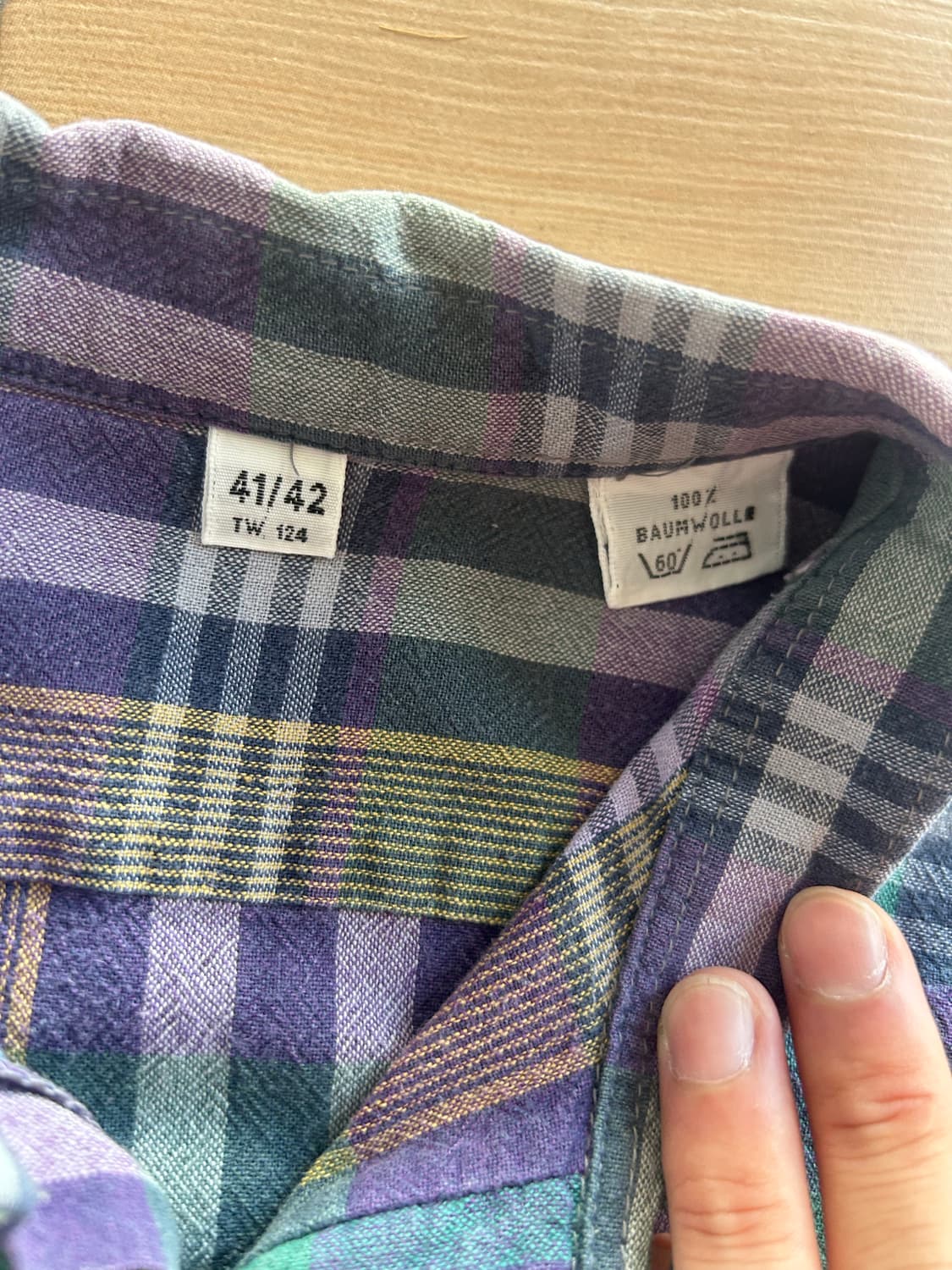 Vintage check shirts 상품이미지4