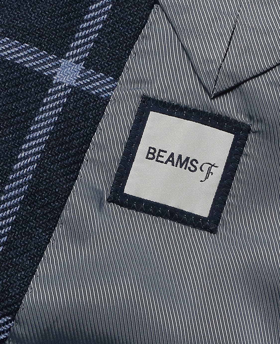 빔즈 에프 [Beams F] 퓨처 클래식 체크 스포츠 자켓 상품이미지5