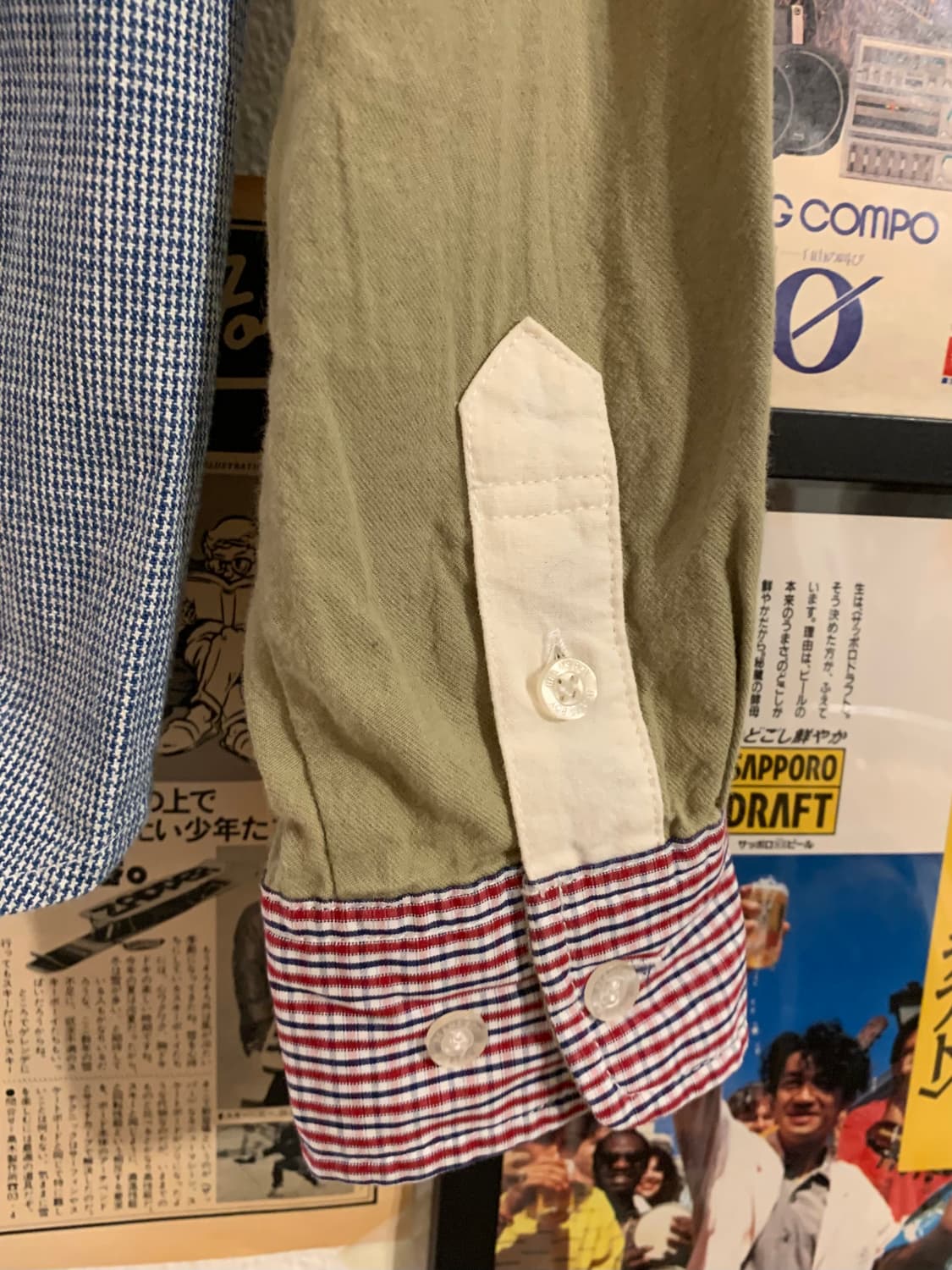 빔즈보이 크레이지 패치워크 셔츠 상품이미지6