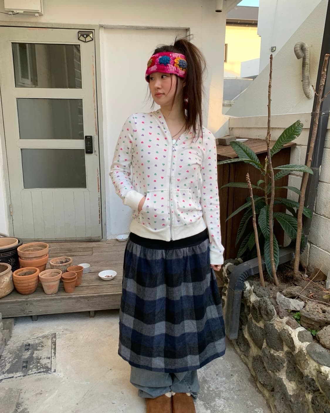 crochet hair band 상품이미지1