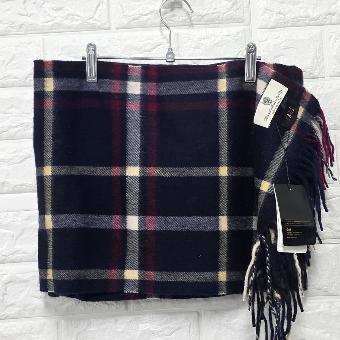 택포_ 닥스 캐시미어100 머플러 새상품 상품이미지1