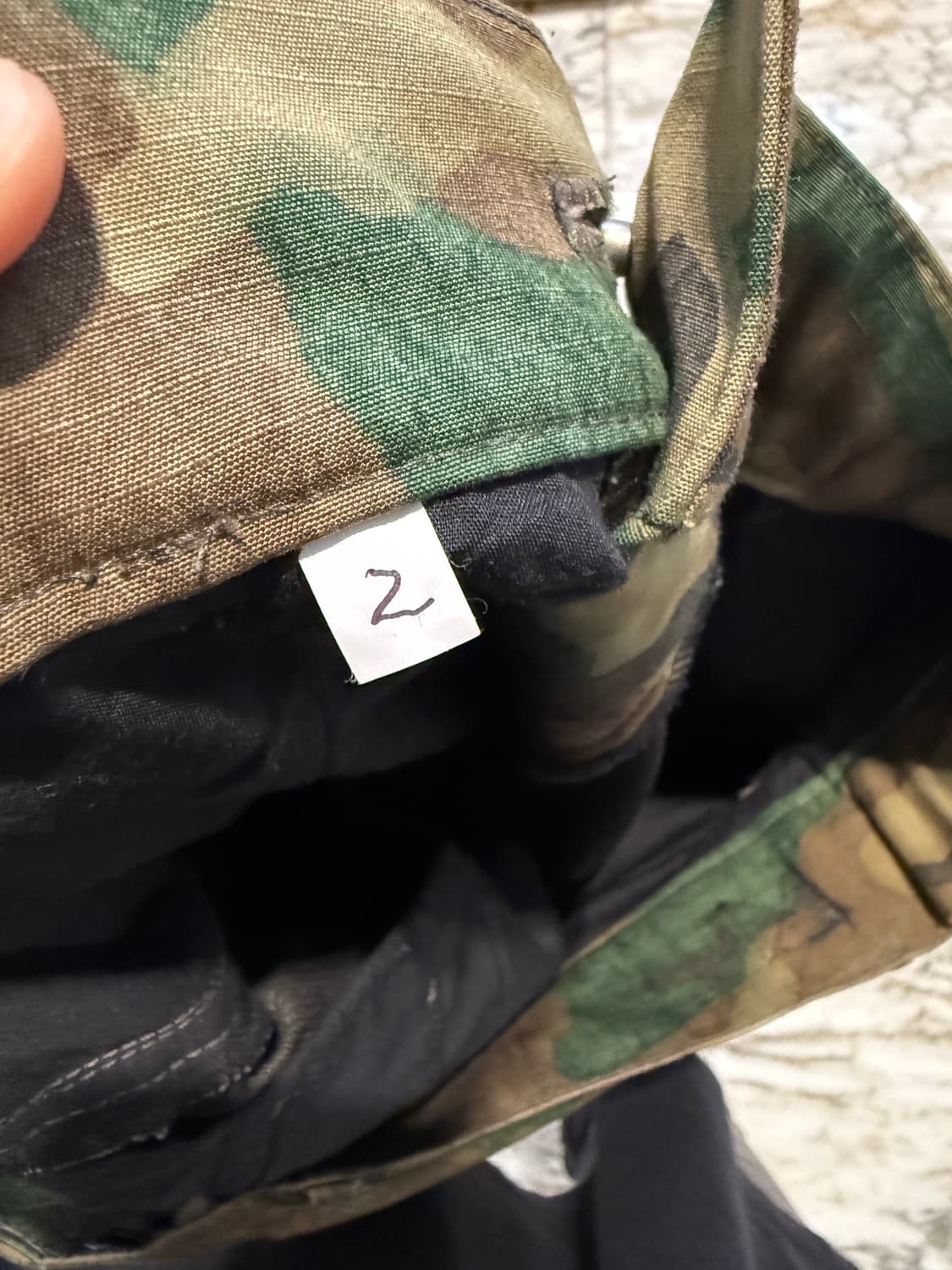 [2] 파아카이브 파프롬왓 카모 레이어드 팬츠 상품이미지7