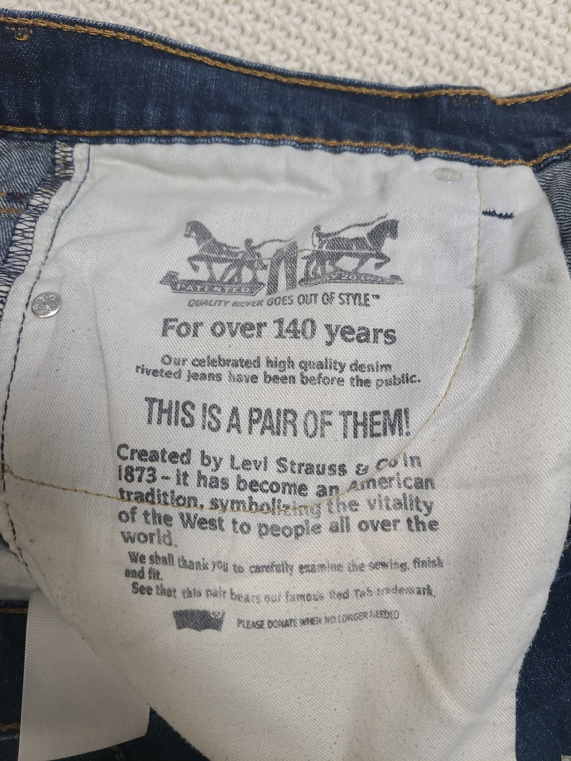 Levi's 511 데님  상품이미지4