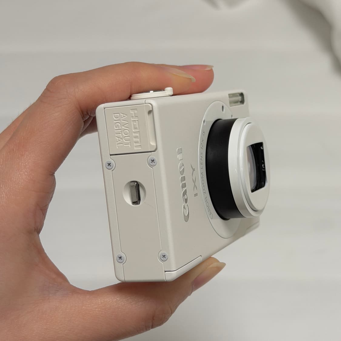 (초희귀새상품) 캐논 익서스 510hs /IXY 1 화이트 빈티지디카 상품이미지4