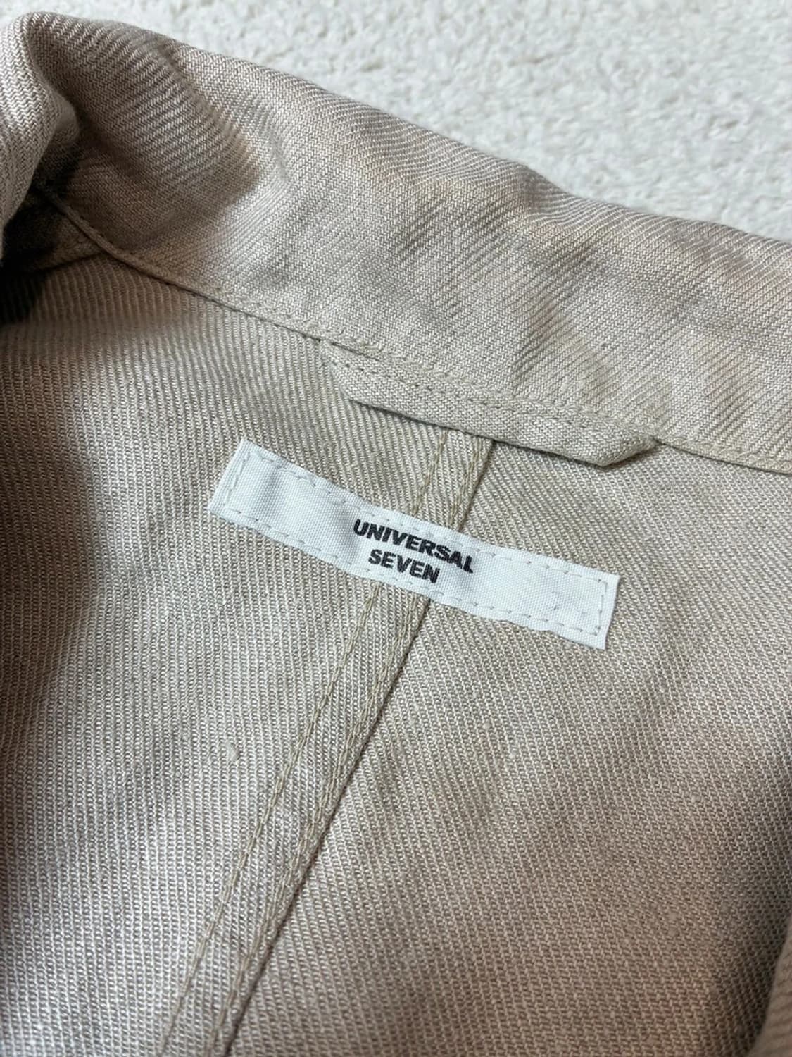 유니버셜세븐 재팬 린넨 코트 자켓 PN8046 상품이미지5
