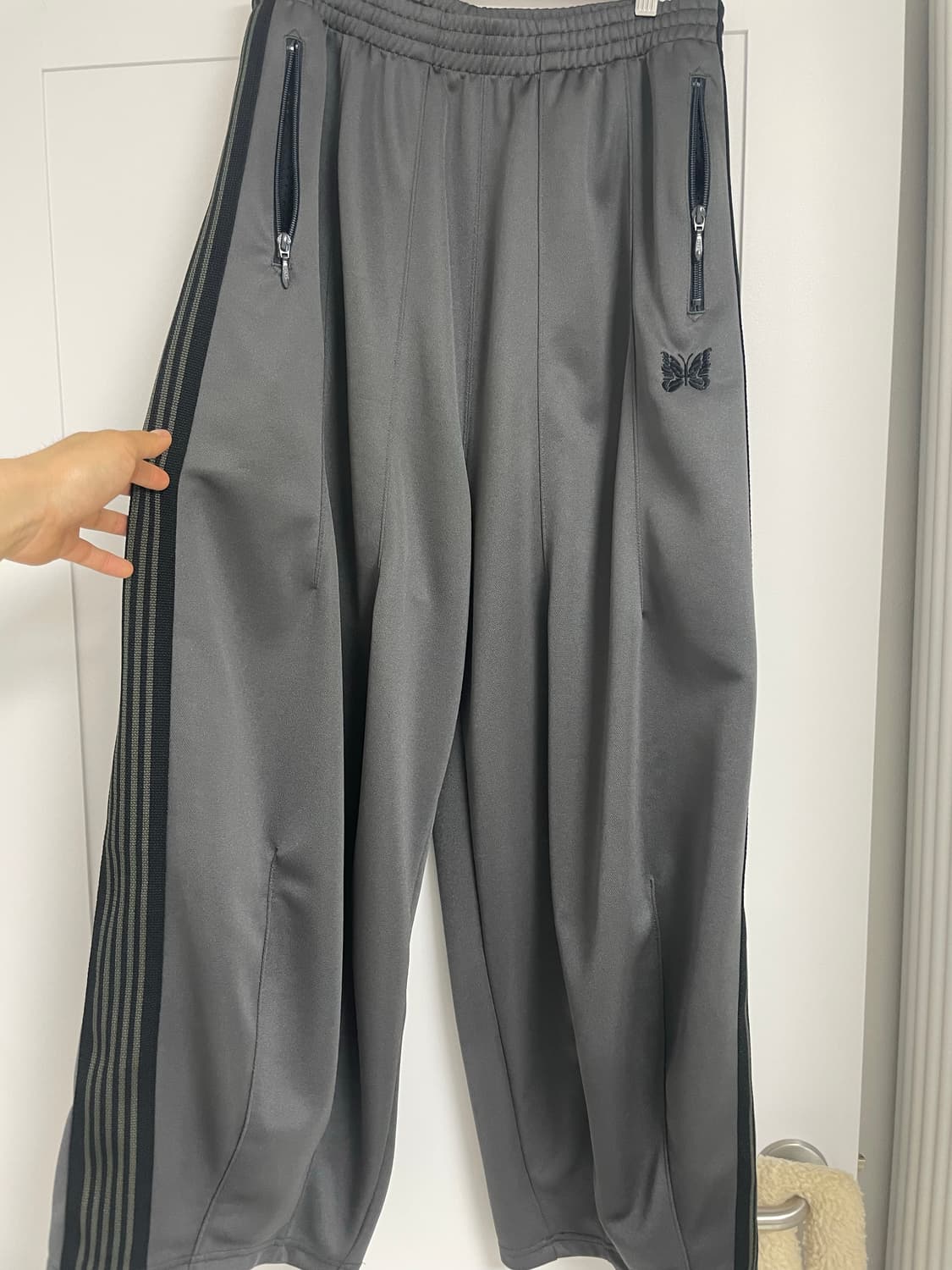 새제품 S 니들스 HD팬츠 차콜 그레이 HD트랙팬츠 S 상품이미지2